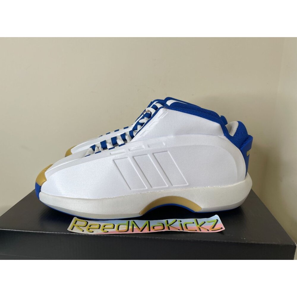 Adidas Crazy 1 Lakers PE Kobe White Gold Blue Mens IG3734